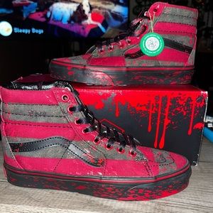 Vans Sk8-Hi Nightmare on Elm St, Freddy Krueger